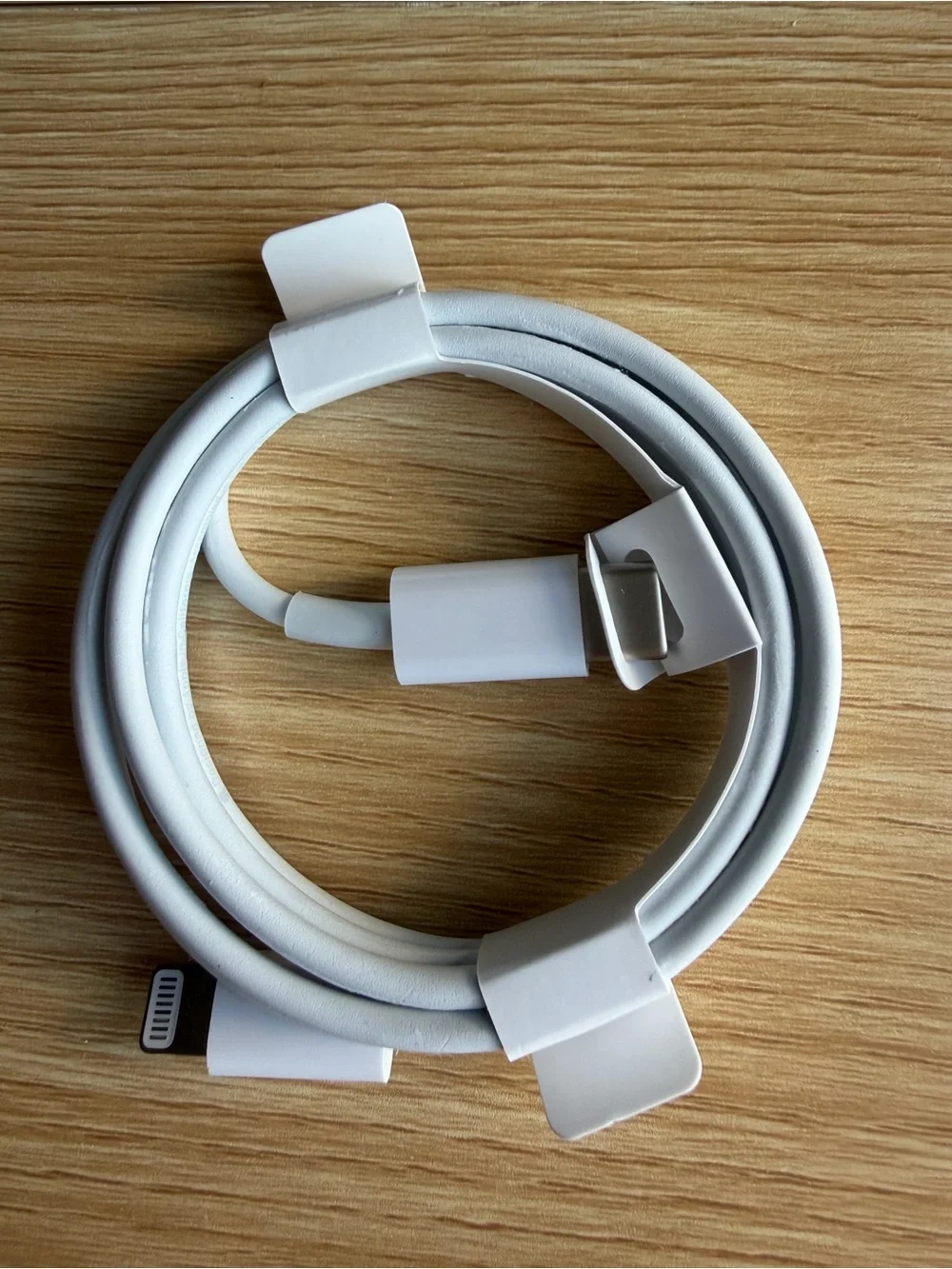 2 New White Apple Lightning to USB C Cable